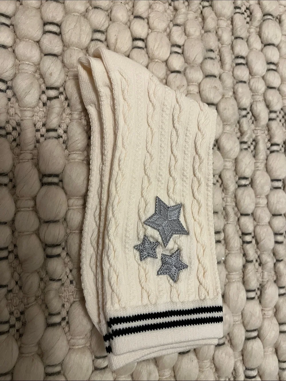 New Official Taylor Swift folklore cardigan cable knit socks
